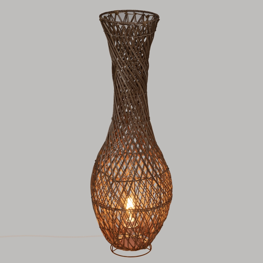 Atmosphera - Staande Lamp ELOISE 1xE27/40W/230V rotan
