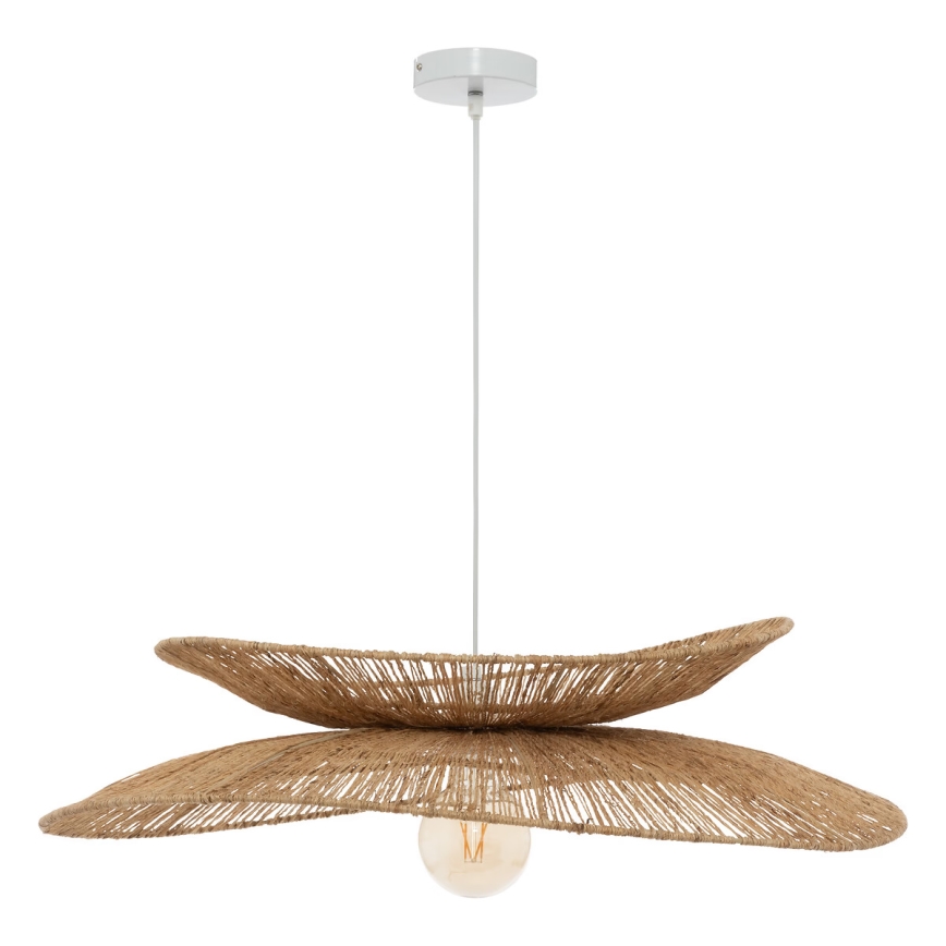 Atmosphera - Suspension filaire ALARA 1xE27/40W/230V jute