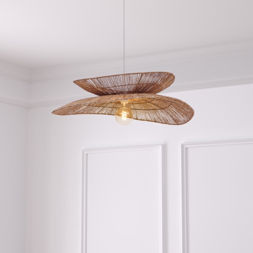 Atmosphera - Suspension filaire ALARA 1xE27/40W/230V jute