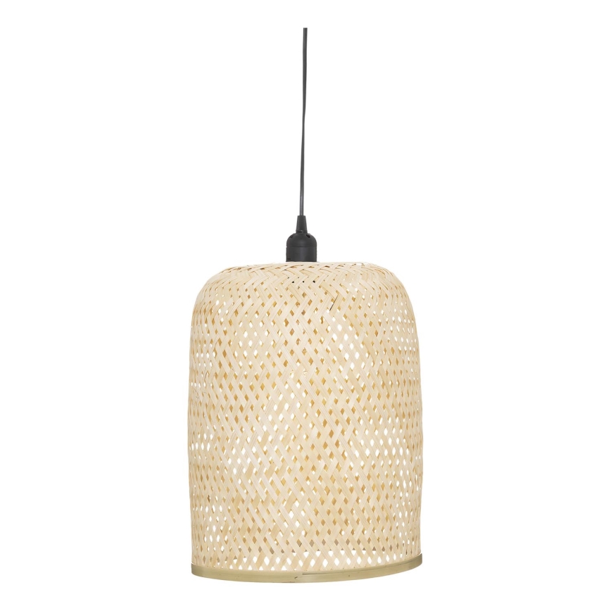 Atmosphera - Suspension filaire ALI 1xE27/40W/230V bambou