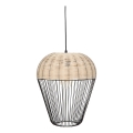 Atmosphera - Suspension filaire ANEA 1xE27/40W/230V rotin