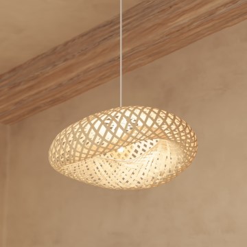 Atmosphera - Suspension filaire BEDDY 1xE27/40W/230V bambou