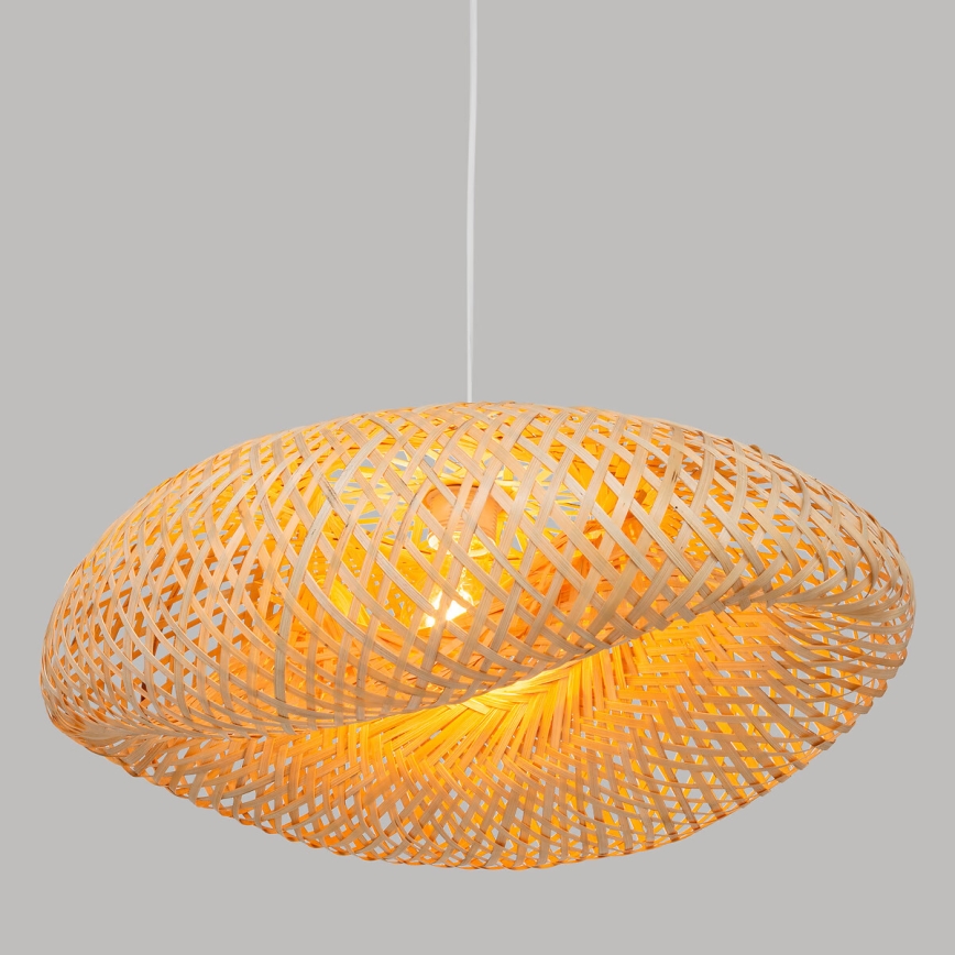 Atmosphera - Suspension filaire BEDDY 1xE27/40W/230V bambou