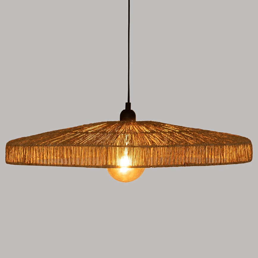 Atmosphera - Suspension filaire BELLAMY 1xE27/40W/230V jute
