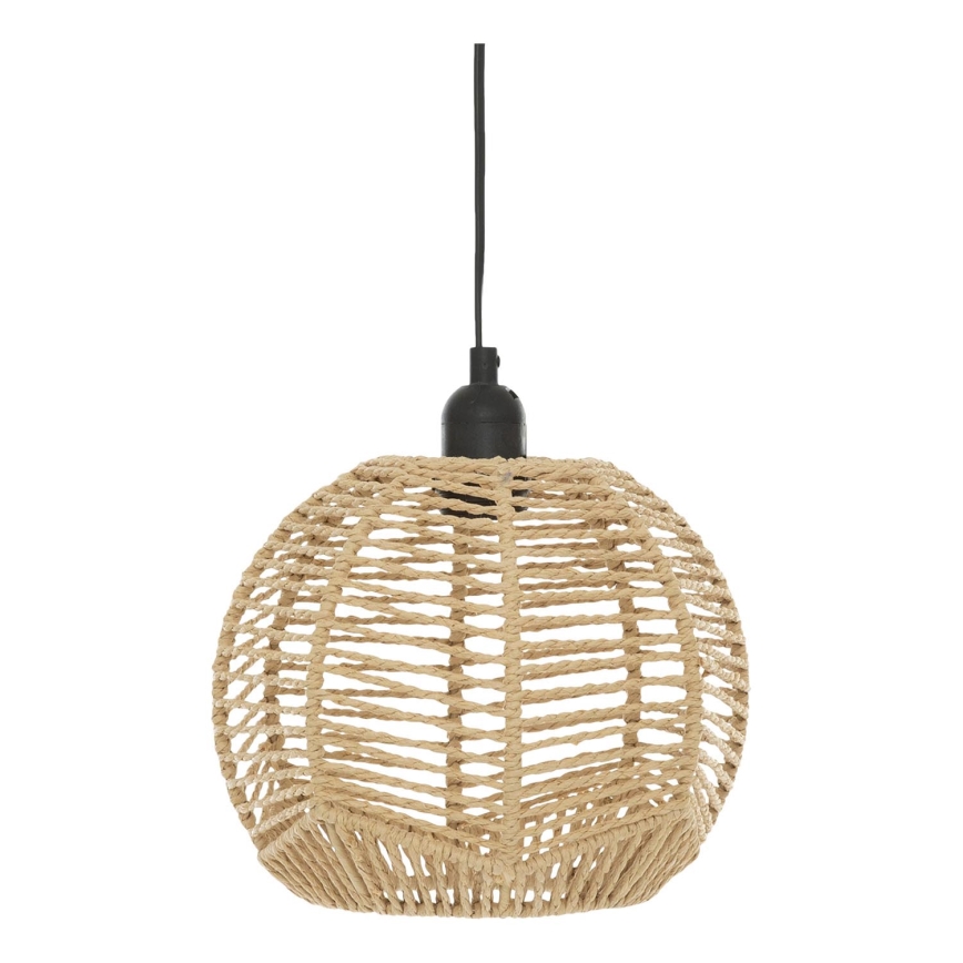 Atmosphera - Suspension filaire CAREN 1xE27/40W/230V jute