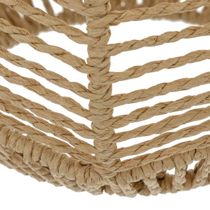 Atmosphera - Suspension filaire CAREN 1xE27/40W/230V jute