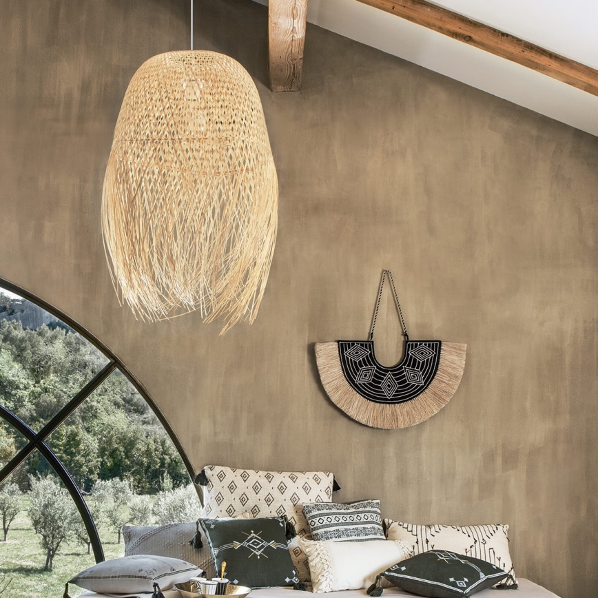 Atmosphera - Suspension filaire ELIS 1xE27/40W/230V bambou