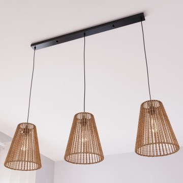 Atmosphera - Suspension filaire GIADA 3xE27/40W/230V