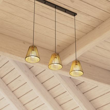Atmosphera - Suspension filaire GIADA 3xE27/40W/230V