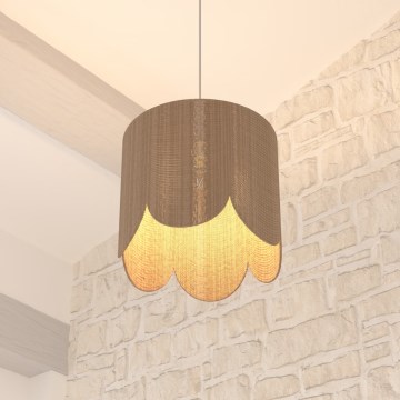 Atmosphera - Suspension filaire JANICE 1xE27/40W/230V jute
