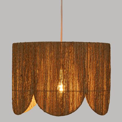Atmosphera - Suspension filaire JANICE 1xE27/40W/230V jute