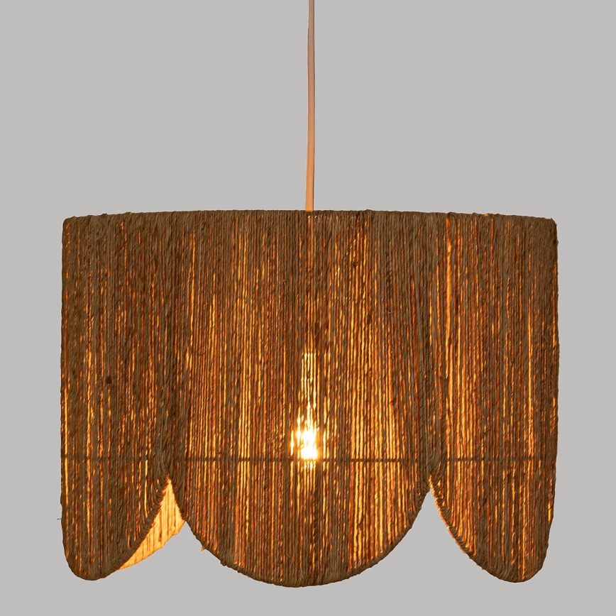 Atmosphera - Suspension filaire JANICE 1xE27/40W/230V jute
