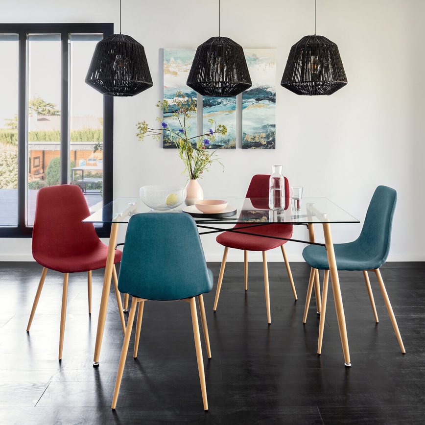 Atmosphera - Suspension filaire JILY 1xE27/40W/230V jute noir