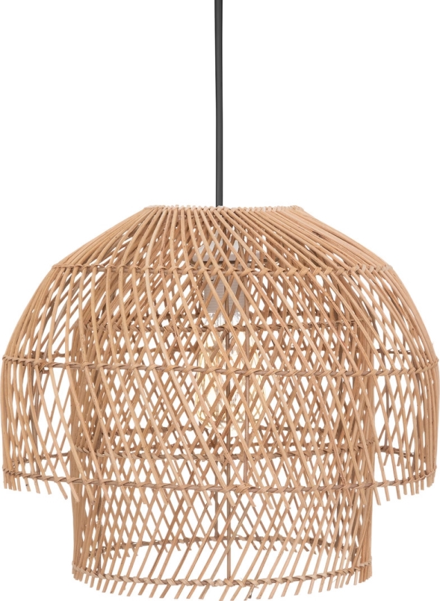 Atmosphera - Suspension filaire KERY 1xE27/40W/230V rotin