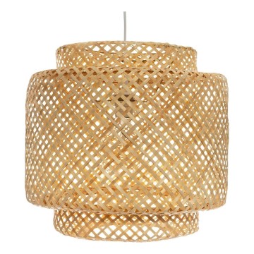 Atmosphera - Suspension filaire LIBY 1xE27/40W/230V bambou