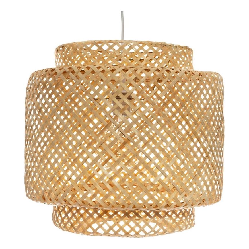 Atmosphera - Suspension filaire LIBY 1xE27/40W/230V bambou