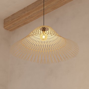 Atmosphera - Suspension filaire MOXA 1xE27/60W/230V bambou