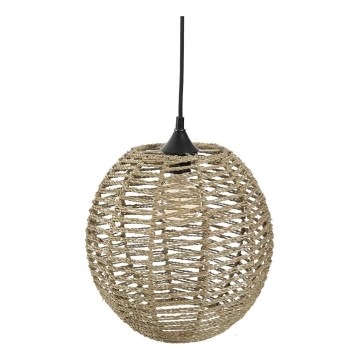 Atmosphera - Suspension filaire RANA 1xE27/40W/230V rotin