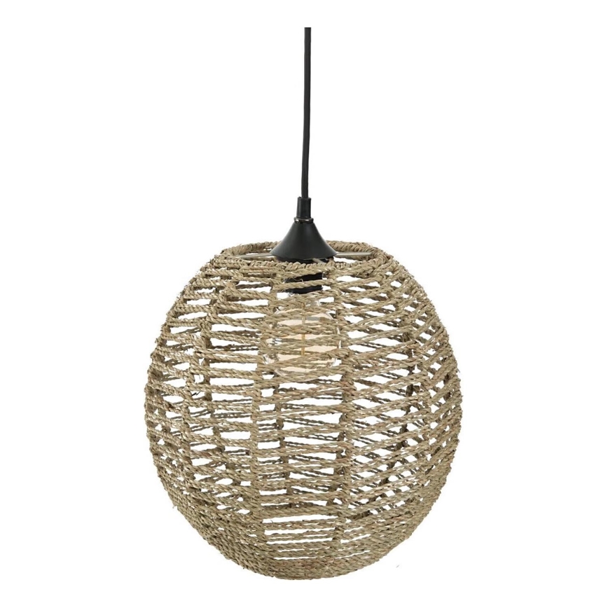 Atmosphera - Suspension filaire RANA 1xE27/40W/230V rotin