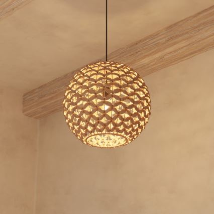 Atmosphera - Suspension filaire SAND 1xE27/40W/230V jacinthe d'eau