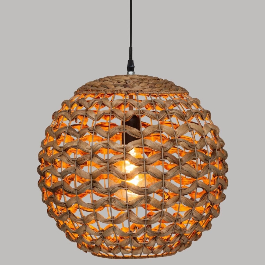 Atmosphera - Suspension filaire SAND 1xE27/40W/230V jacinthe d'eau