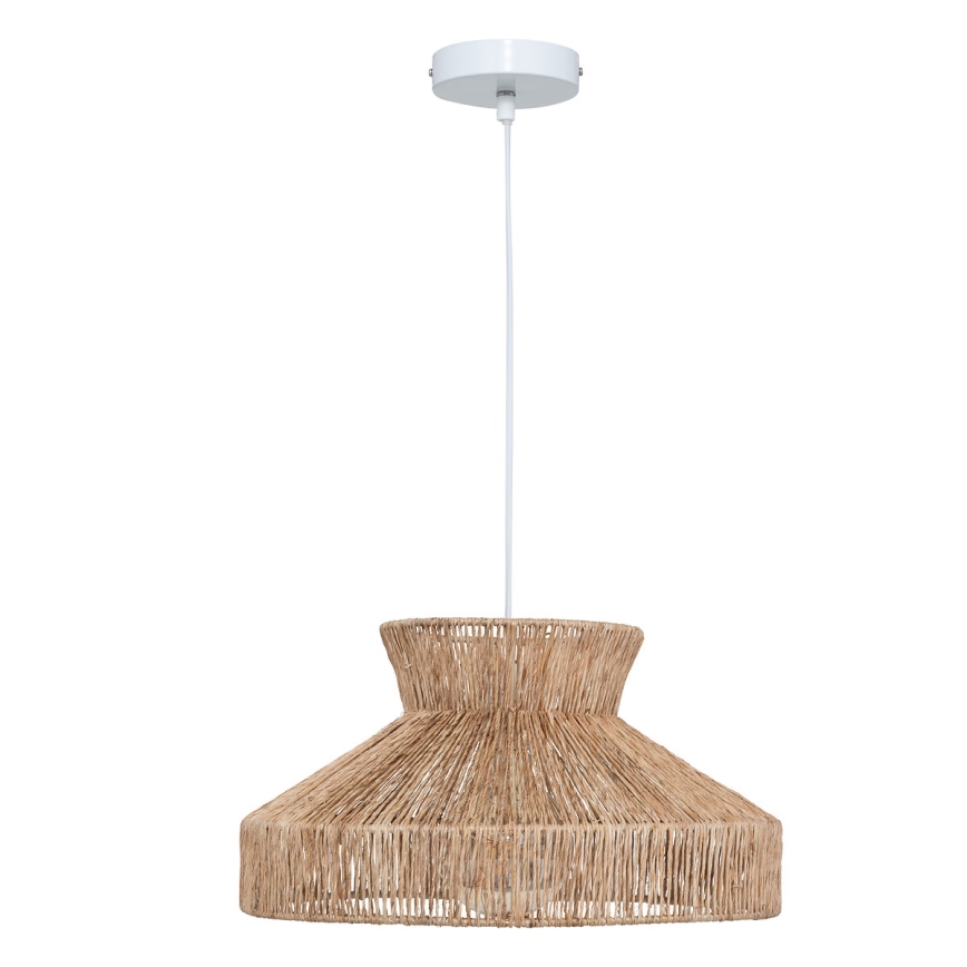 Atmosphera - Suspension filaire ZELIA 1xE27/40W/230V jute