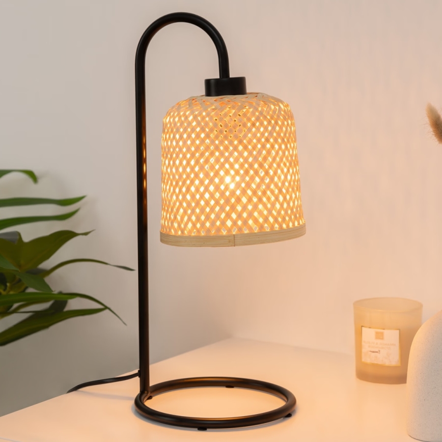 Atmosphera - Tafellamp ALI 1xE27/25W/230V bamboe