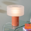 Atmosphera - Tafellamp ASTI 1xE27/60W/230V baksteenrood