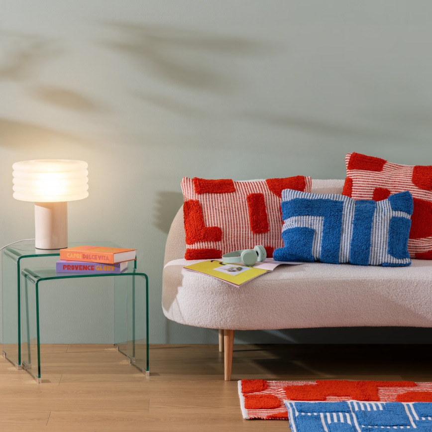 Atmosphera - Tafellamp ASTI 1xE27/60W/230V beige
