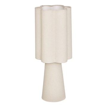 Atmosphera - Tafellamp BLANCA 1xE27/25W/230V crème