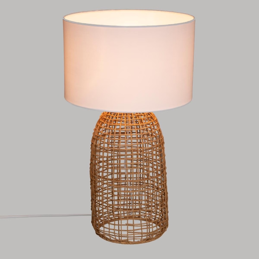 Atmosphera - Tafellamp KARLA 1xE27/25W/230V rotan