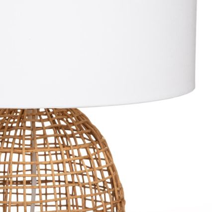 Atmosphera - Tafellamp KARLA 1xE27/25W/230V rotan