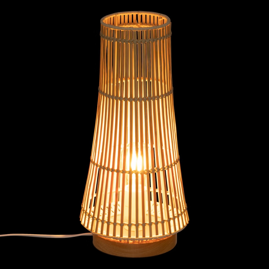 Atmosphera - Tafellamp MAHE 1xE27/25W/230V bamboe