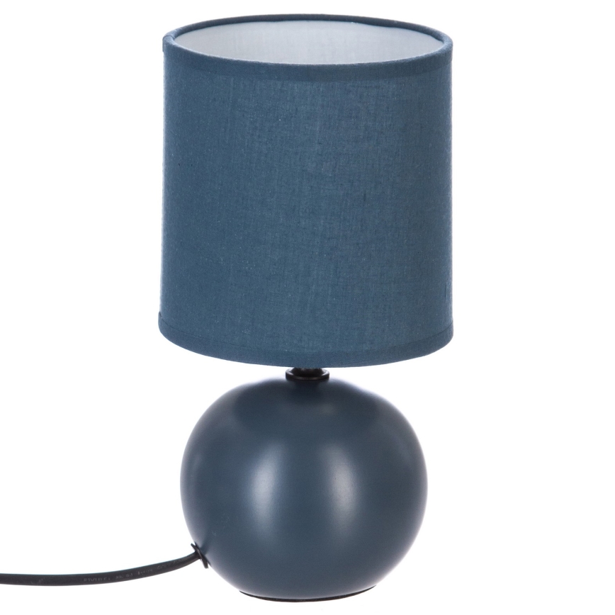 Atmosphera - Tafellamp TIMÉO 1xE14/60W/230V donkerblauw