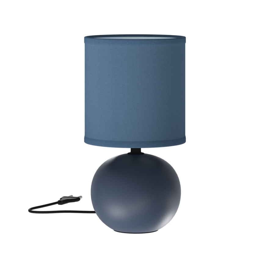 Atmosphera - Tafellamp TIMÉO 1xE14/60W/230V donkerblauw
