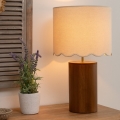 Atmosphera - Tafellamp VANIA 1xE27/40W/230V grenen