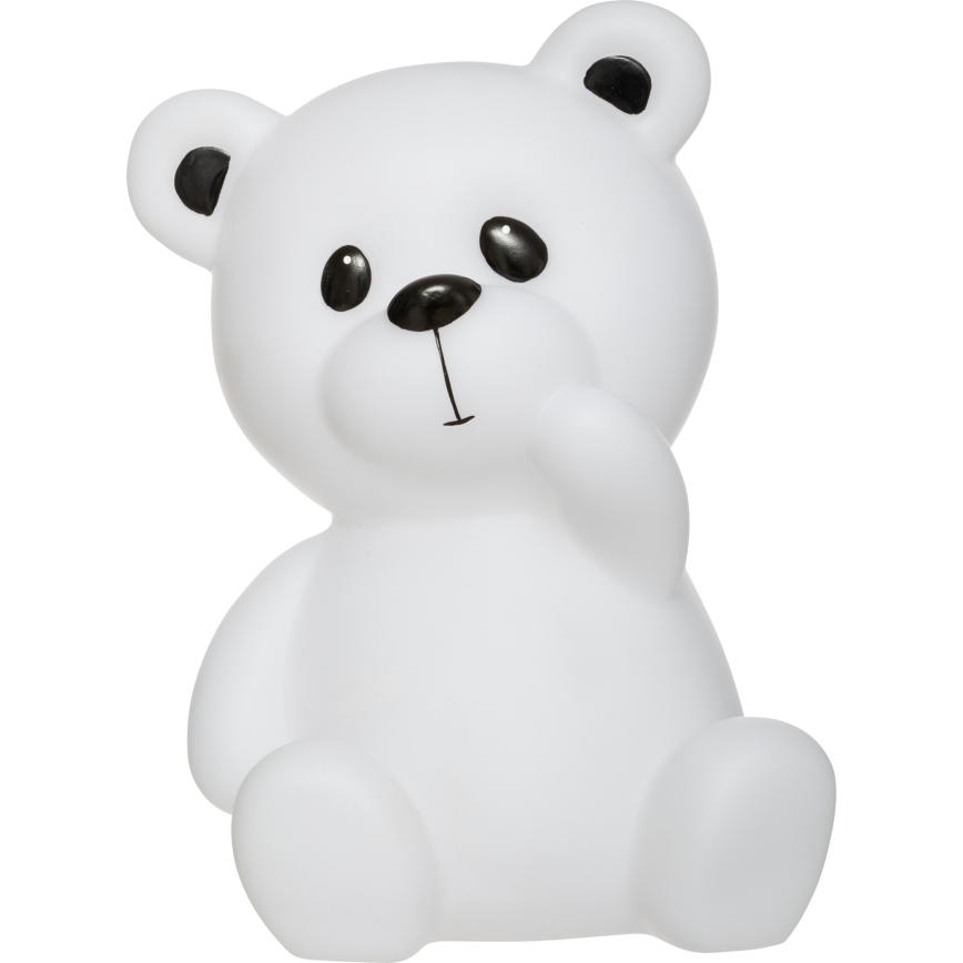 Atmosphera - Veilleuse de nuit LED pour enfants TEDDY LED/3xAA blanche