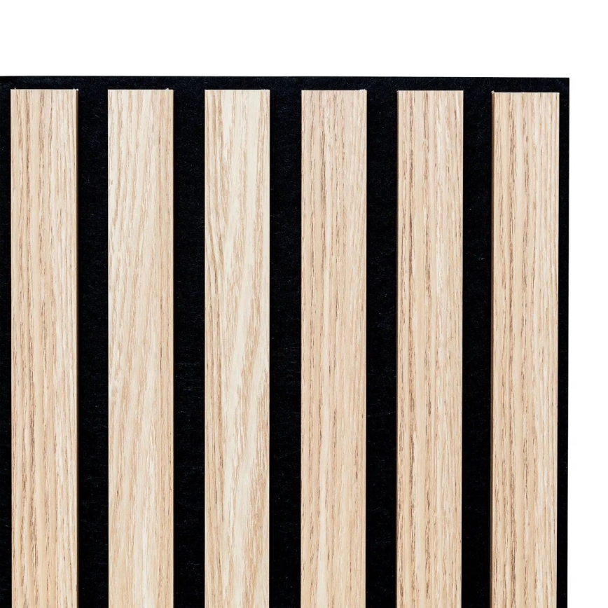 Atmosphera - Wanddecoratief 3D-paneel 60x60 cm lichtbruin