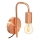 Atmosphera - Wandlamp KELI 1xE27/40W/230V koper