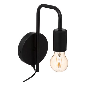 Atmosphera - Wandlamp KELI 1xE27/40W/230V zwart