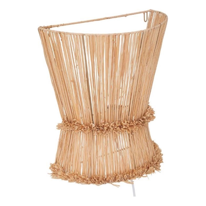 Atmosphera - Wandlamp LOA 1xE27/40W/230V raffia bast