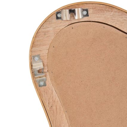 Atmosphera - Wandspiegel MAGGIE 100x70 cm rotan