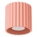 AURA spotlamp 1xGU10/10W/230V Ø 10 cm roze