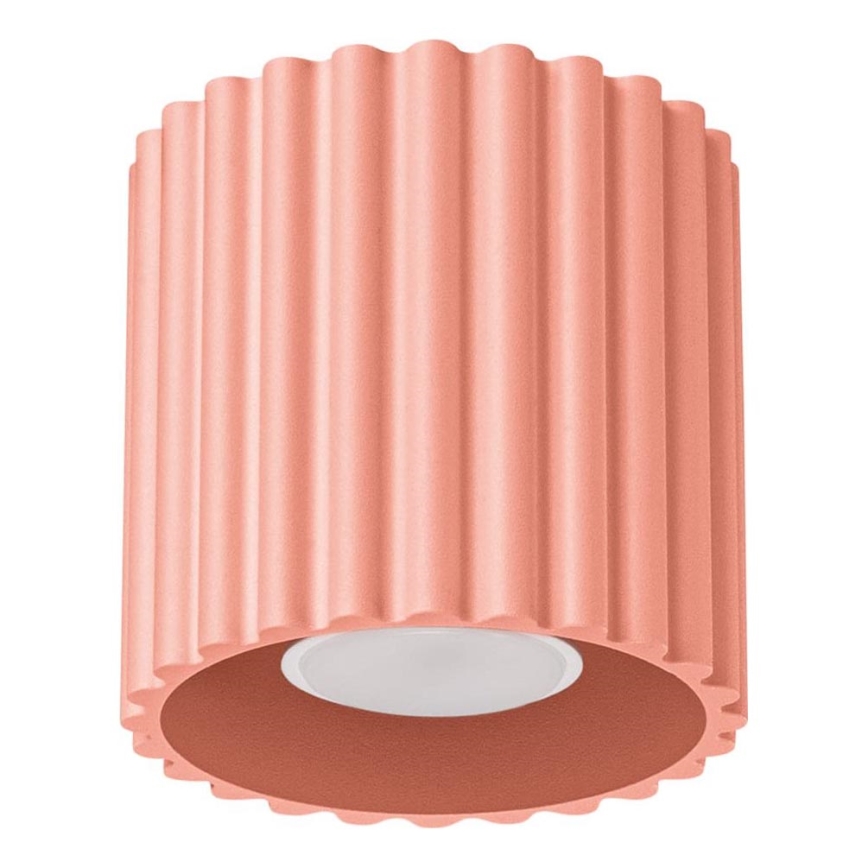 AURA spotlamp 1xGU10/10W/230V Ø 10 cm roze