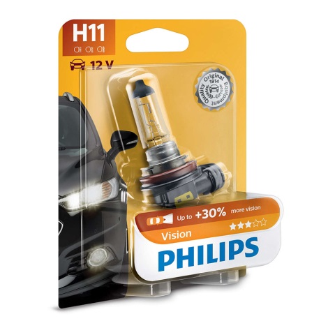 Autolamp Philips VISION 12362PRB1 H11 PGJ19-2/55W/12V 3200K