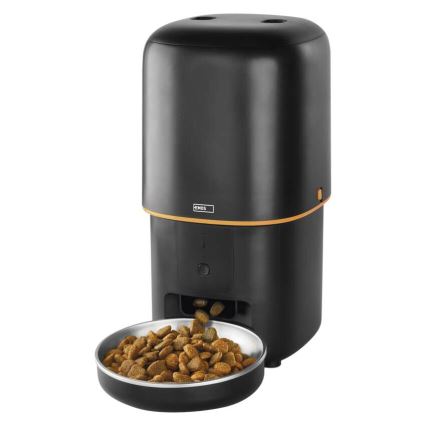 Automatische voerdispenser 4 l/5V/3xD zwart Wi-Fi