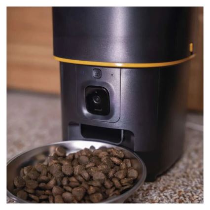 Automatische voerdispenser met microfoon en camera 4l/5V/3xD Wi-Fi