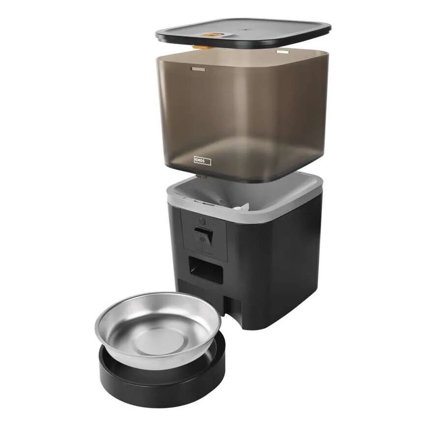 Automatische voerdispenser met microfoon en camera 6l/5V/4xAA Wi-Fi