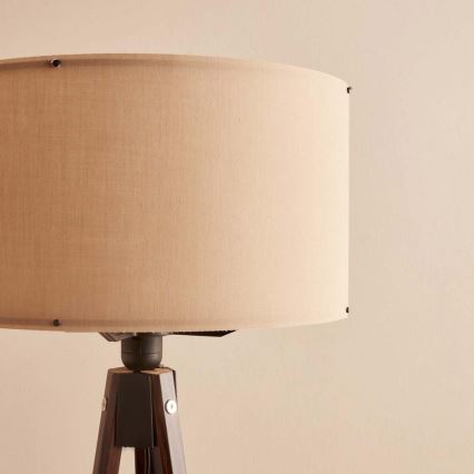 AYD 1xE27/40W/230V bruine/beige vloerlamp
