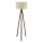 AYD 1xE27/40W/230V vloerlamp beige/bruin